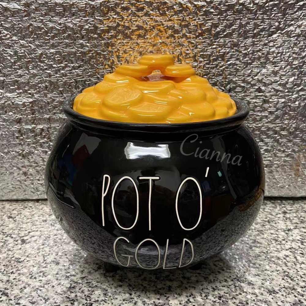 Rae Dunn POT O' GOLD Canister